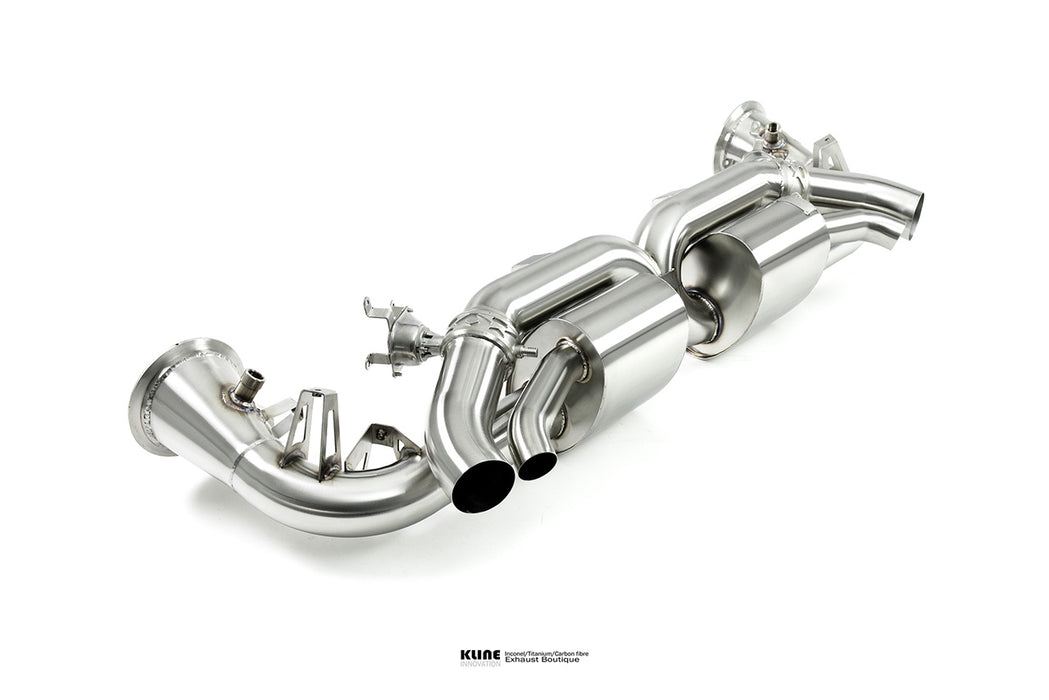 Kline Innovation Porsche 992 Turbo Exhaust Upgrade