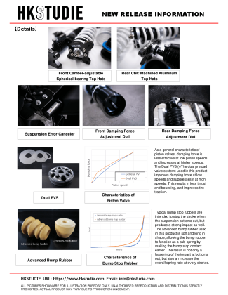 HKS HKSTUDIE SUSPENSION with CANCELLER for G80/G82 incl. Competition & xDrive