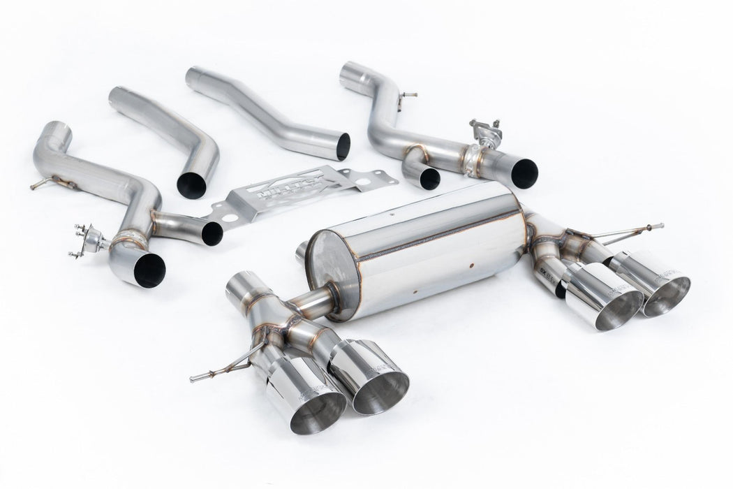 Milltek Non-Resonated Secondary Cat Back System for BMW M2 G87