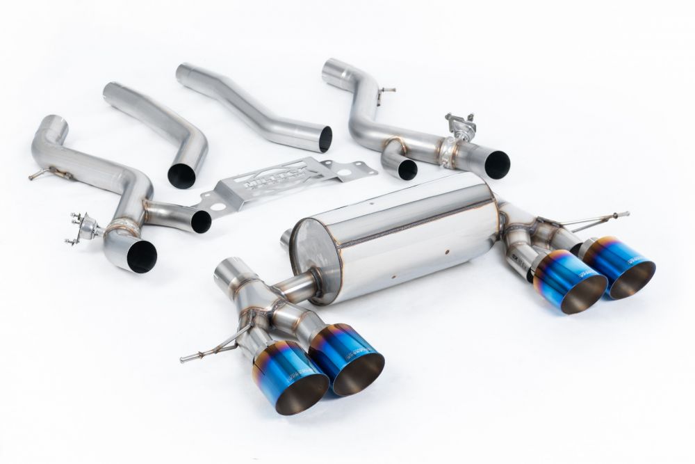 Milltek Non-Resonated Secondary Cat Back System for BMW M2 G87