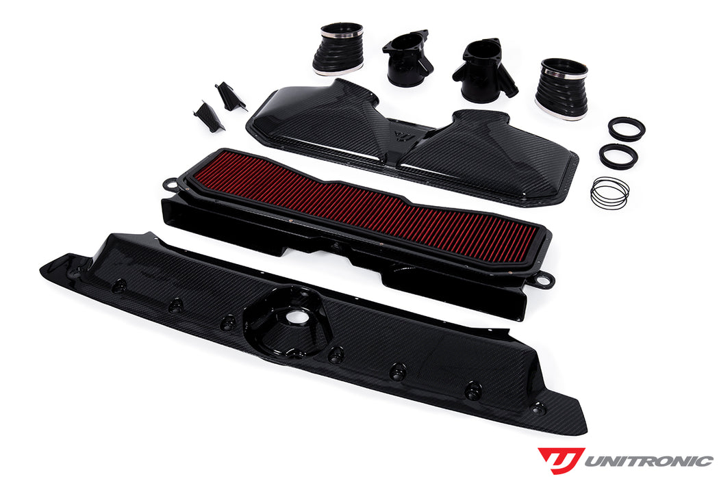 Unitronic Carbon Fiber Intake & Turbo Inlets for C8 RS6 / RS7