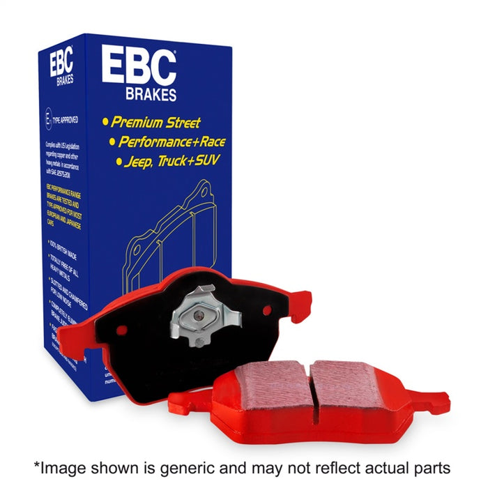 EBC 2021+ BMW M3/M4 3.0TT (G80/G82/G83 w/Cast Iron Rotors) Redstuff Rear Brake Pads